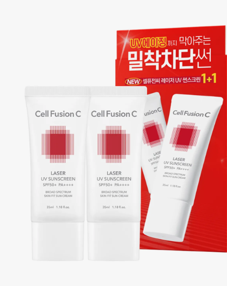 Cell Fusion C Laser UV Sunscreen 35mL 1+1 Special Set