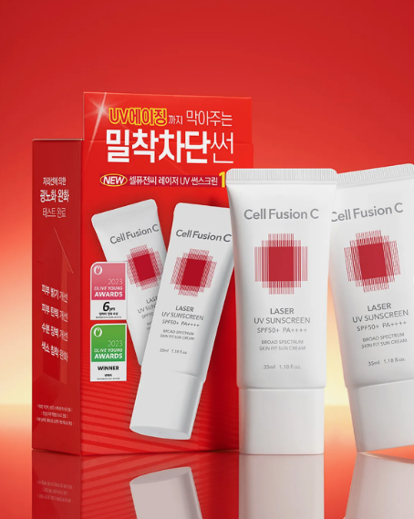 Cell Fusion C Laser UV Sunscreen 35mL 1+1 Special Set