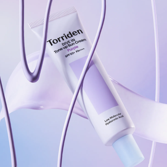 Torriden Dive In Purple Tone Up Sunscreen 60ml Set (+20ml)