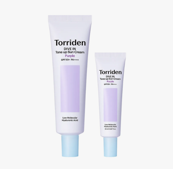 Torriden Dive In Purple Tone Up Sunscreen 60ml Set (+20ml)