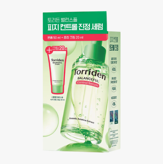 Torriden Balanceful Control Serum 50ml Set (+Cream 20ml)