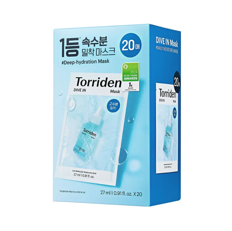 Torriden Dive In Low Molecular Hyaluronic Acid Mask Sheet 20ea