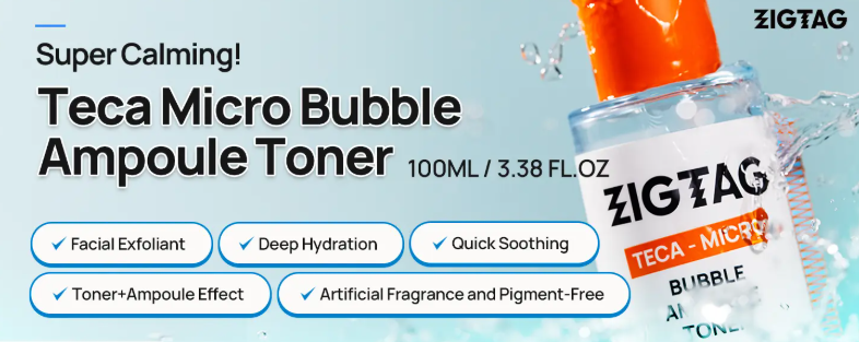 ZIGTAG Teca-Micro Bubble Ampoule Toner 100ml
