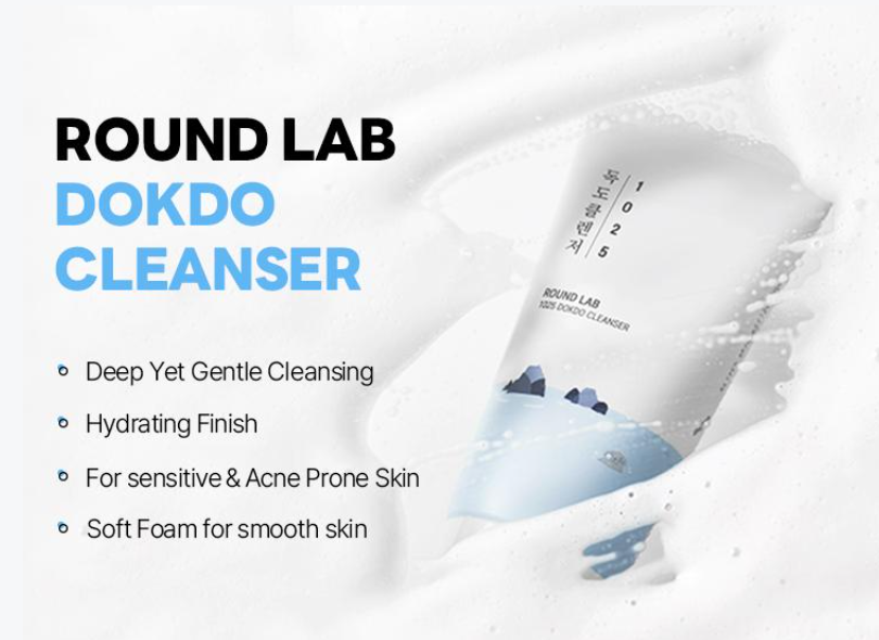 ROUND LAB 1025 Dokdo Cleanser 200mL Double Pack