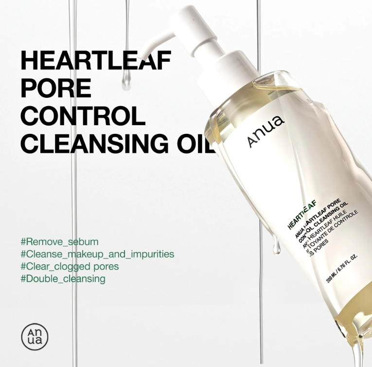 Anua Heartleaf Pore Control Cleansing Oil 350mL