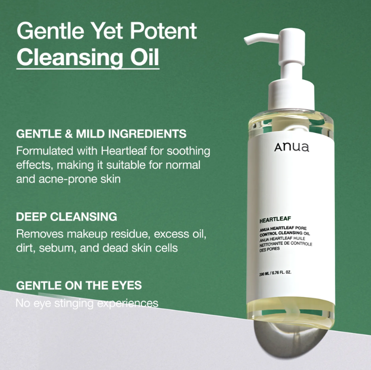 Anua Heartleaf Pore Control Cleansing Oil 350mL