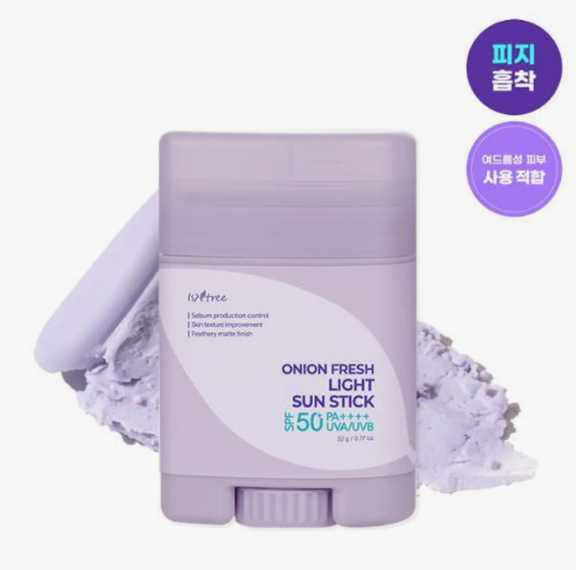 Isntree Onion Fresh Light Sun Stick 22g
