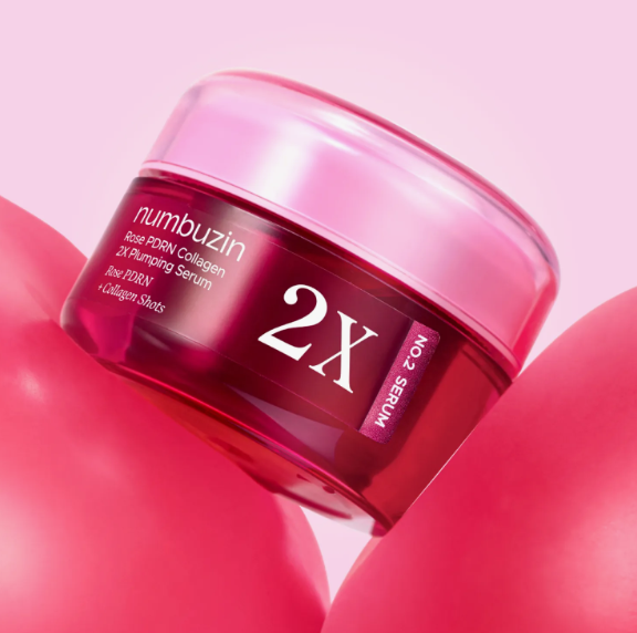 numbuzin No. 2 Rose PDRN Collagen 2X Plumping Serum 30ml
